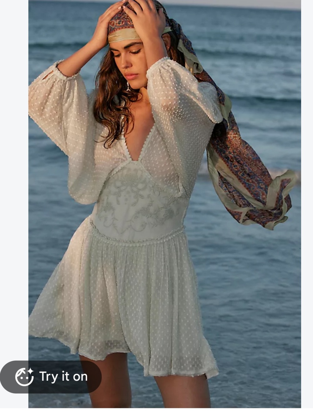 Free people sweet dreams mini dress